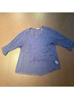 REBECCA Taylor sheer blouse size 4